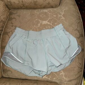 Lululemon Athletica Light Gray Athletic Shorts